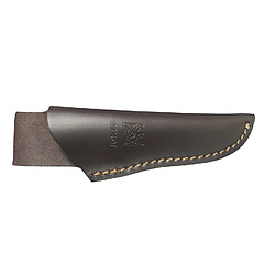 Couteau de chasse Joker "Panther" CN17, lame de 9 cm Mo V1.4116. Couteau avec manche en noyer. Comprend un étui en cuir brun foncé. Outil de pêche, de chasse, de camping et de randonnée.