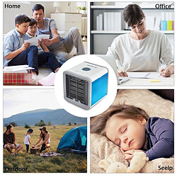 Avis Wewoo Arctic Air-1 Refroidisseur d'évaporation écoénergétique portable / Mini-climatiseur Purificateur de ventilateur / d'air USB avec 3 modes de vitesse, éclairage LED intégré