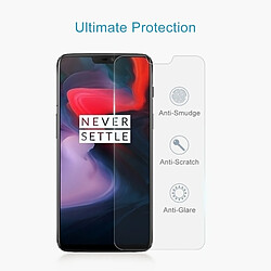 Wewoo Film en verre trempé de 0.26mm 9H 2.5D pour OnePlus 6 pas cher