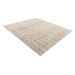 Avis Vidal Tapis de laine 249x201 beige Ultra Vintage