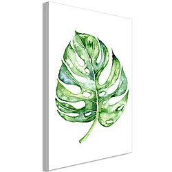 Artgeist Tableau - Watercolor Monstera (1 Part) Vertical [40x60]