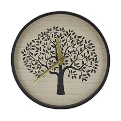 Aubry Gaspard Horloge Arbre de vie en medium et métal. Horloge Arbre de vie en medium et métal