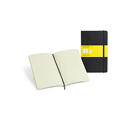 Avis Moleskine Carnet quadrillé Grand format Couverture souple noire 13 x 21 cm