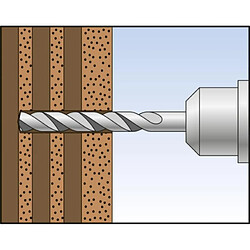 FISCHER Tamis métallique dinjection FIS H perçage 16 mm pour tiges Ø 10 à 12 mm boîte de 10 longueurs de 100cm