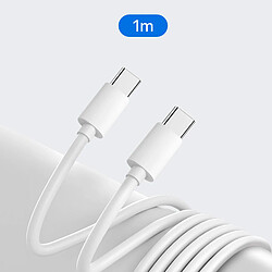 Avis Mayaxess Câble iPhone 16 / 15 USB-C vers USB-C 20W 1 mètre Blanc