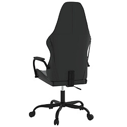 Acheter vidaXL Chaise de jeu de massage noir similicuir