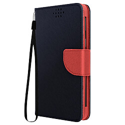 Avizar Etui universel Smartphone 139 x 71 mm avec Porte-cartes Fancy Style bleu nuit