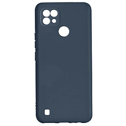 Avizar Coque effet mat Realme C21 bleu nuit