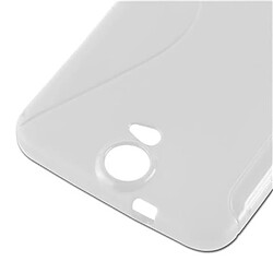 Cadorabo Coque HTC ONE E9 PLUS Etui en Transparent pas cher