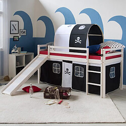 Avis Homestyle4U Lit 90x200 enfant échelle toboggan tunnel pirates