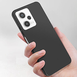 Avis Avizar Coque pour Xiaomi Redmi Note 12 Pro 5G Silicone Gel Flexible Fine et Légère Noir