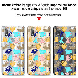 Avis Caseink Coque arrière Wiko View 2 (6 ) Gel HD [ Nouvelle Collection - Souple - Antichoc - Imprimé en France] Chat Danse