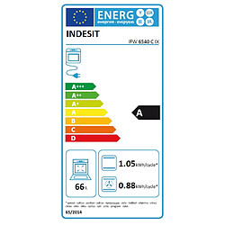 Four intégrable multifonction 66l 60cm catalyse inox - IFW6540CIX - INDESIT