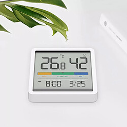 Universal Température et humidité Horloge Maison Intérieur Haute Précision Chambre Bébé Thermomètre C/F 3.34ch Grand écran LCD | Télécommande intelligente