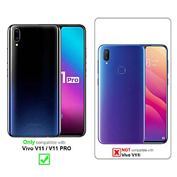 Cadorabo Coque Vivo V11 / V11 PRO Etui en Bleu