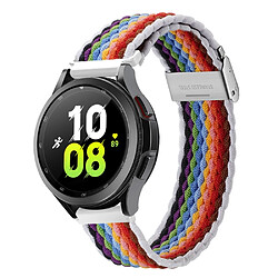 Bracelet en nylon DUX DUCIS 22mm, élastique tressé pour votre Samsung Galaxy Watch 3 45mm - Rayures légères