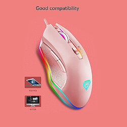 Universal 3200DPI Gaming Optical Gaming Gaming Backlit Mouse 4 DPI réglable pour ordinateur portable de bureau pas cher