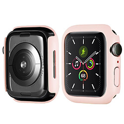 Coque en TPU caoutchouté, rose pour votre Apple Watch Series 7 41mm