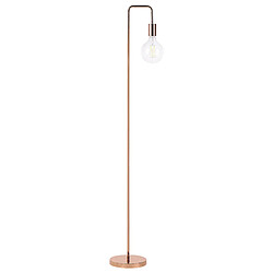 Beliani Lampadaire design cuivré 140 cm SAVENA