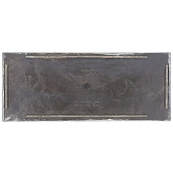 Beliani Cache-pot gris 34 x 80 x 56 cm EDESSA pas cher