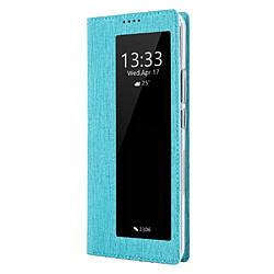 Etui en PU fenêtre de visualisation avec fente pour carte bleu pour votre Huawei P30 Pro