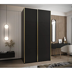 Abiks Meble Armoire à portes battantes Lux 1 245,5/140/64 2 portes