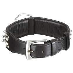 Nobby - Delgado / 78488-05 - Collier en cuir - Noir - 50 mm / 55 cm