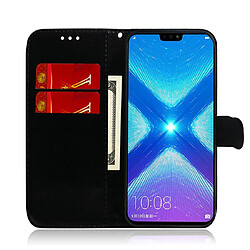 Acheter Wewoo Housse Coque Pour Huawei Honor 8X Couleur unie Boucle magnétique colorée Flip horizontal en cuir PU avec support et fentes cartes et portefeuille et lanière argent