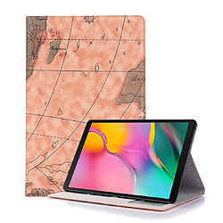 Wewoo Housse Coque Etui en cuir avec rabat horizontal Texture Map pour Galaxy Tab S5e 10.5 T720 / T725avec porte-cartes et porte-cartesavec aléatoire