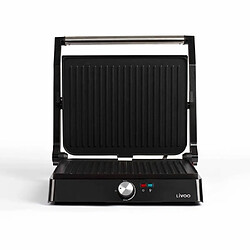 Acheter Livoo APPAREIL Grill Viande / Panini 2200W INOX Bac recuperateur de graisse anti-adhesive 2200W Haute qualité