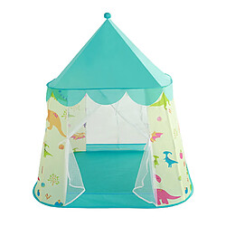 Enfants Jouer Tente Portable Pliant Playhouse Château Fée Cubby Jouer Maison Bleu