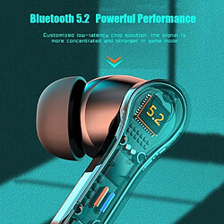 Acheter Yonis Ecouteurs Bluetooth Gaming Lumière Basse Latence