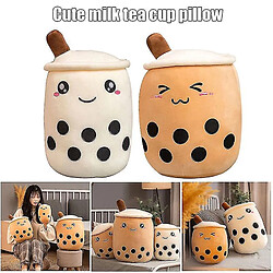 Avis Universal 35 cm mignon au lait tasse d'oreiller canapé de canapé-copine cadeau de chambre à coucher en peluche