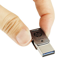 Clé USB HP HPFD5000M-64 Acier 64 GB pas cher