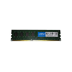 Avis 8Go RAM Crucial CT102464BD160B.M16FN PC3L-12800U 1600Mhz DDR3 240-Pin 1.35v CL11 · Occasion