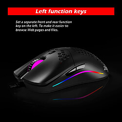 Avis Universal Souris câblée USB Souris gaming RGB 16 000 ppp Souris gaming pour PC Portable | Mouse