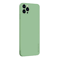 Coque en silicone souple vert pour votre Apple iPhone 12 Pro