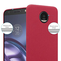 Acheter Cadorabo Coque Motorola MOTO Z Etui en Rouge