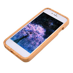 Universal Fashion Quality Luxury Natural Natural Bamboo Bamboo Case Shell pour iPhone7