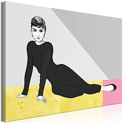 Artgeist Tableau - Beautiful Audrey (1 Part) Wide [30x20]