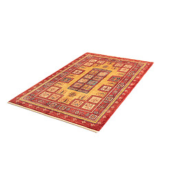 Avis Vidal Tapis de laine 165x107 rouge Kashkuli