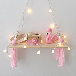 Avis Wewoo Enfants en bois appareil photo photographie accessoires créatifs faits à la main jouets ornements décoratifs blanc