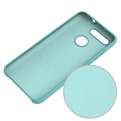 Wewoo Coque Étui de protection en silicone liquide solide Dropproof pour Huawei Honor View 20 bleu pas cher