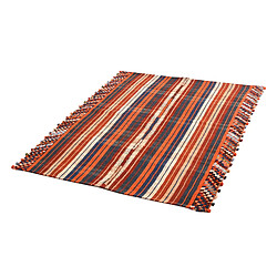 Avis Vidal Tapis de laine 207x160 rouge Jajim