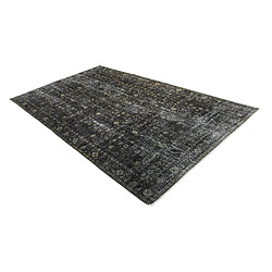 Vidal Tapis de laine 300x170 noir Ultra Vintage pas cher