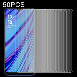 Wewoo Film de verre trempé de non plein écran pour 50 PCS 2.5D OPPO A9 2020