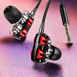 GUPBOO OUTMIX Sports Headphones Universal Hi-Fi Super Bass In-Ear Headphones 3.5mm Wired Headphones