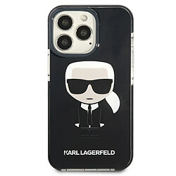 Avis Karl Lagerfeld Fullbody Iconic - Coque iPhone 13 Pro (Noir)