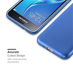 Avis Cadorabo Coque Samsung Galaxy J1 2016 Etui en Bleu