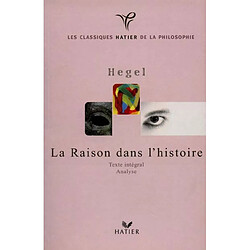 La raison dans l'histoire - Occasion